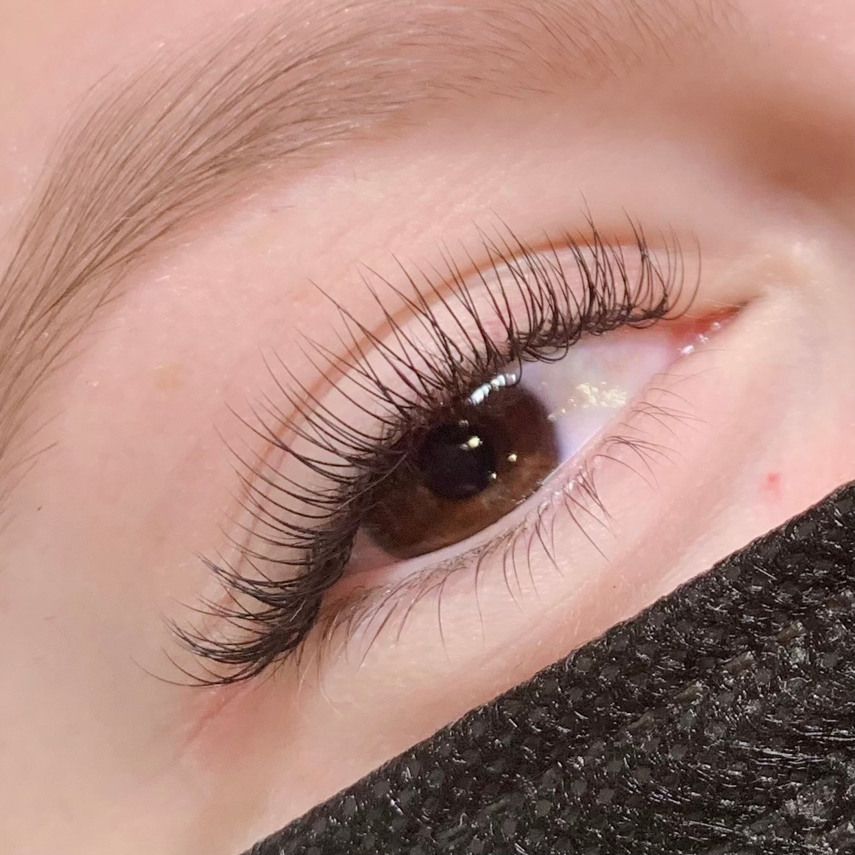 Natural lash extensions